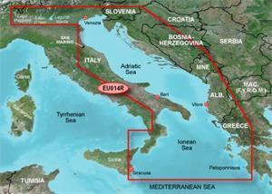 Bluechart G2 Vision - Itálie, Jaderské moře (SD, regular, VEU014R)
